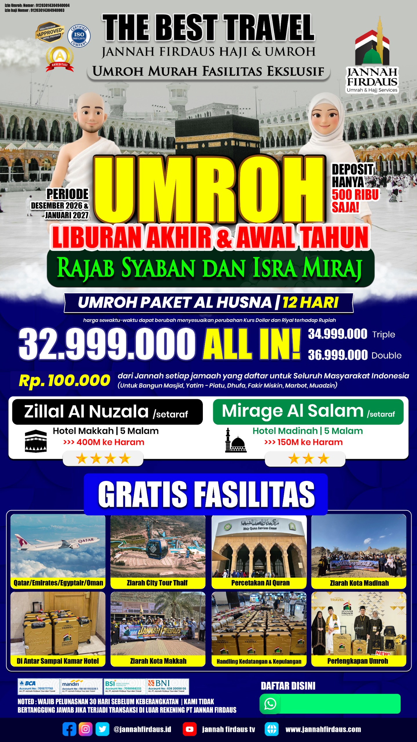 Paket Firdaus Akhir Tahun